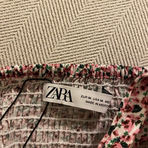 Zara Floral Dress, worn once - Picture 4 of 5